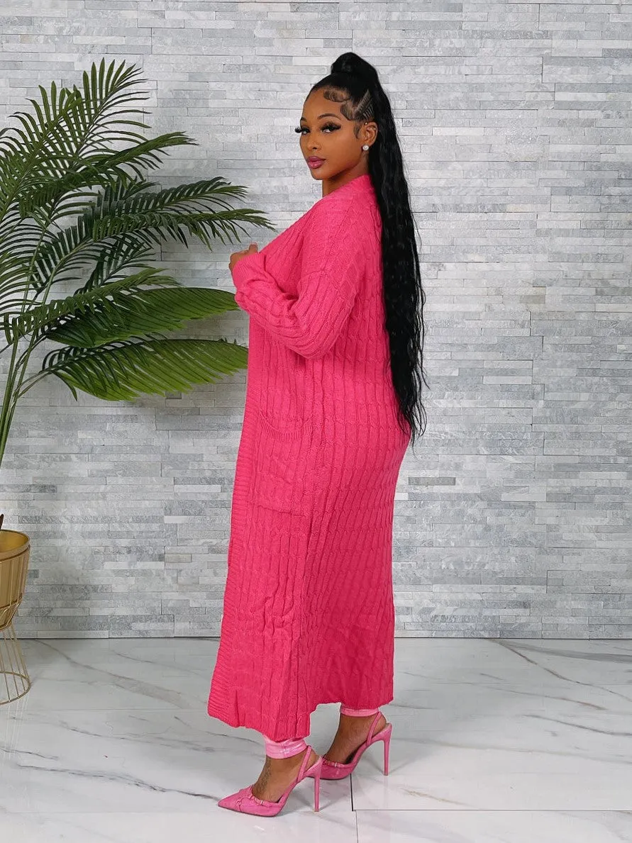 SW10P - LIGHTWEIGHT MAXI CARDIGAN (2PCS)