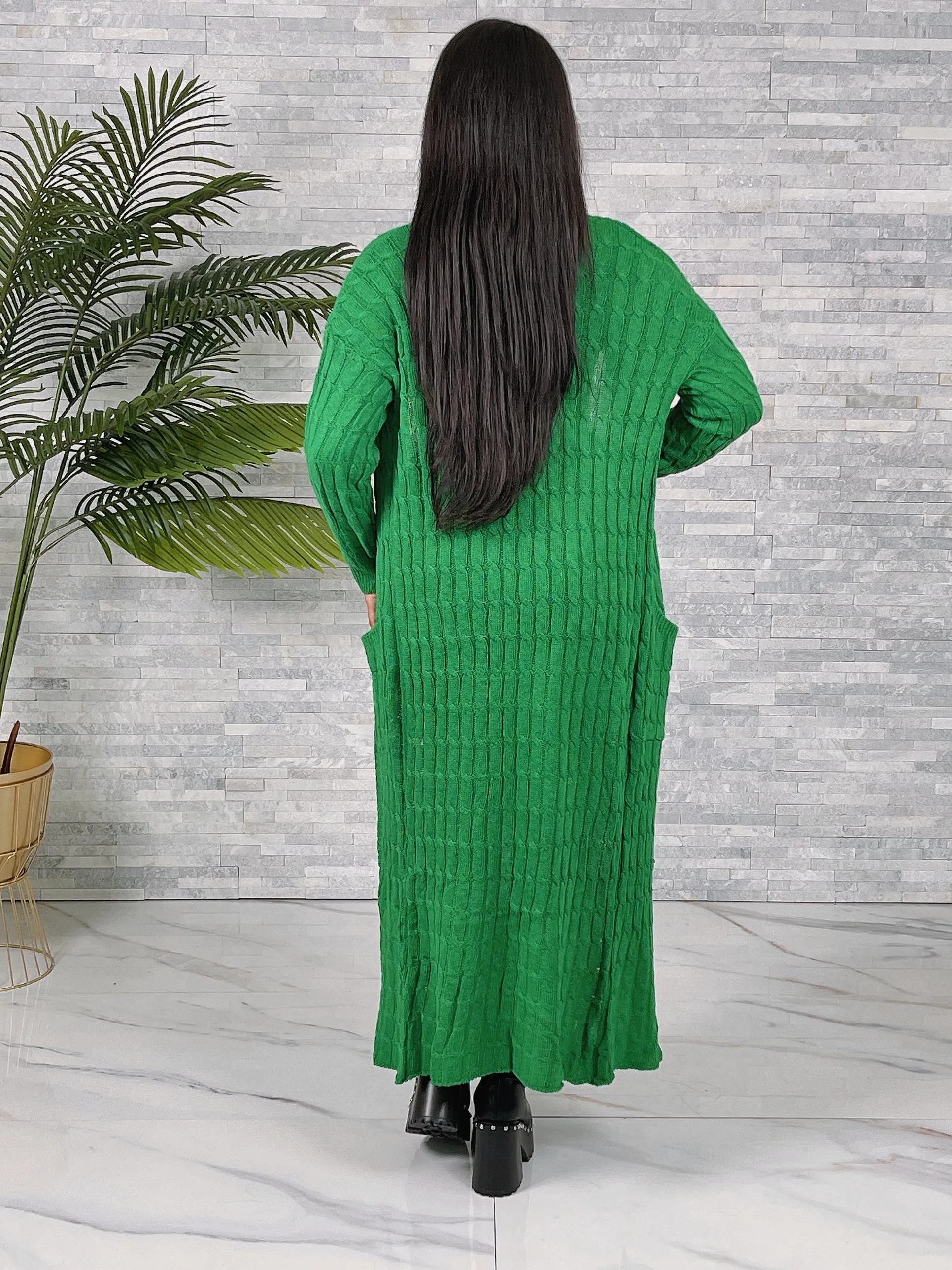 SW10P - LIGHTWEIGHT MAXI CARDIGAN (2PCS)