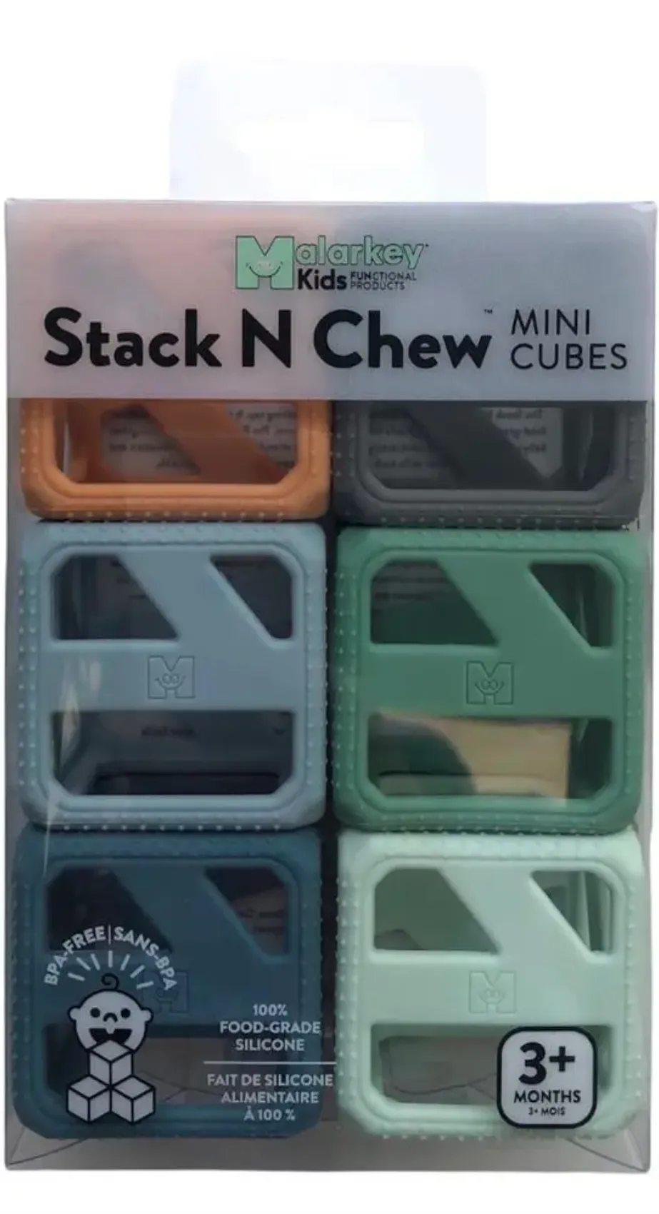 The Stack N Chew Cube Set (Set of 6)