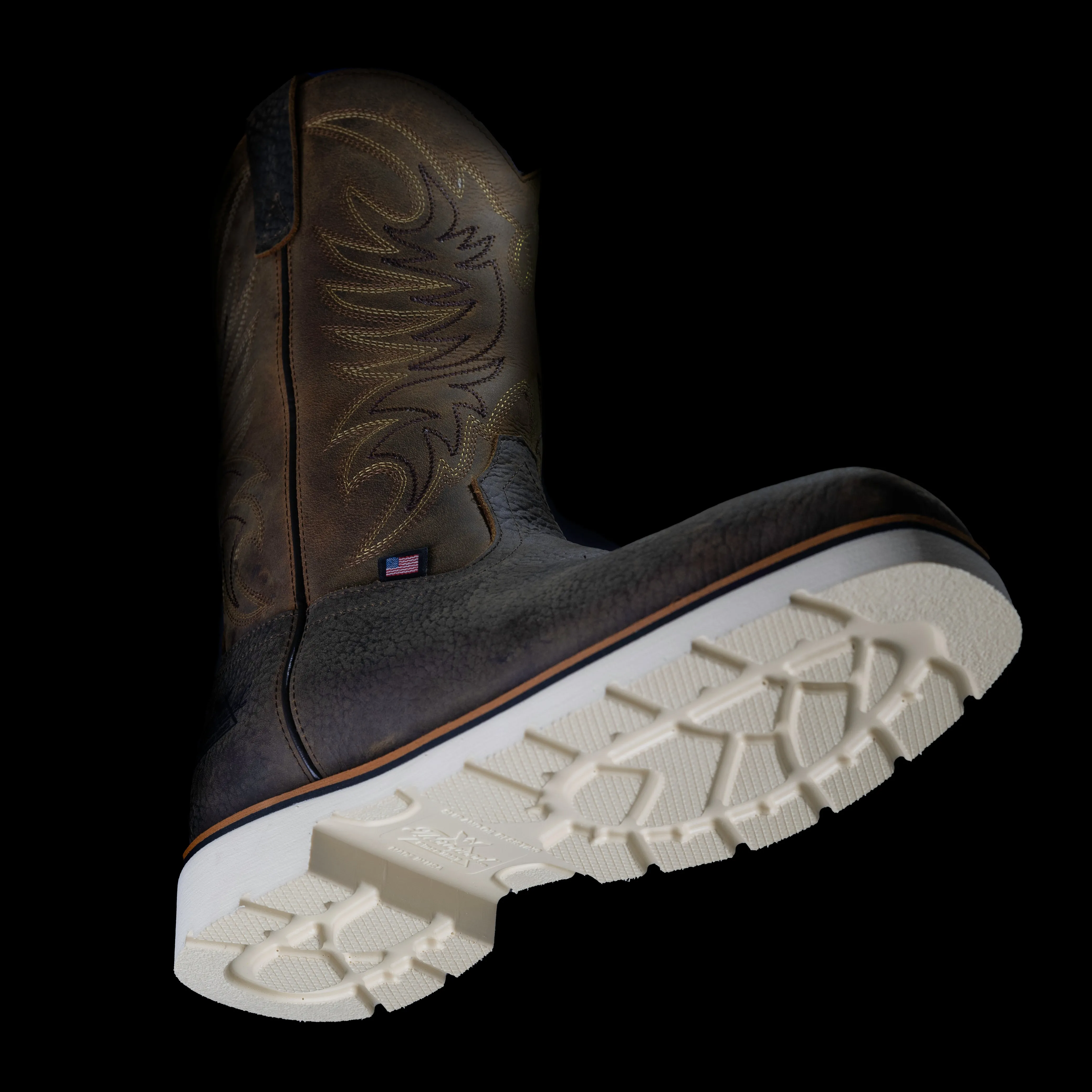 THOROGOOD  WELLINGTON CRAZY HORSE  11″ SAFETY TOE