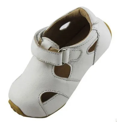 TipsieToes Brand High Quality Sheepskin Leather Kids Children Moccasins Sandals Shoes For Boys And Girls Summer 63102