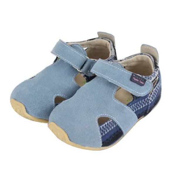 TipsieToes Brand High Quality Sheepskin Leather Kids Children Moccasins Sandals Shoes For Boys And Girls Summer 63102