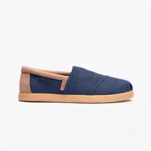 TOMS ALP FWD Mens Espadrille Navy/Tan Nubuck