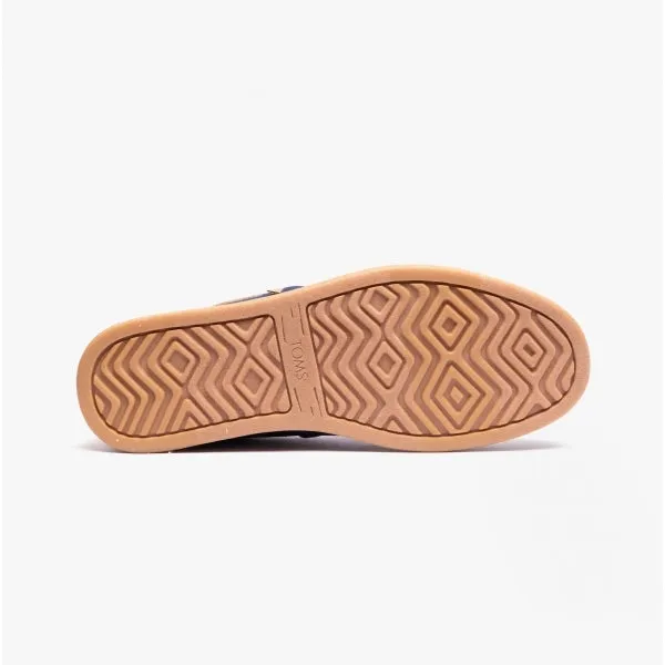 TOMS ALP FWD Mens Espadrille Navy/Tan Nubuck