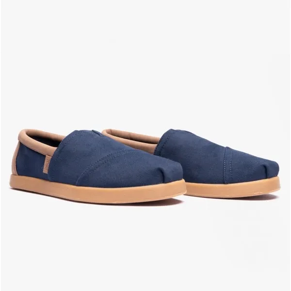 TOMS ALP FWD Mens Espadrille Navy/Tan Nubuck