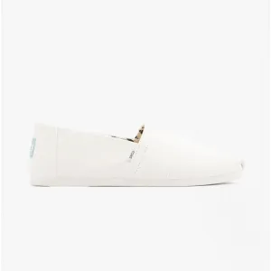 TOMS ALPARGATA Mens Canvas Espadrilles White