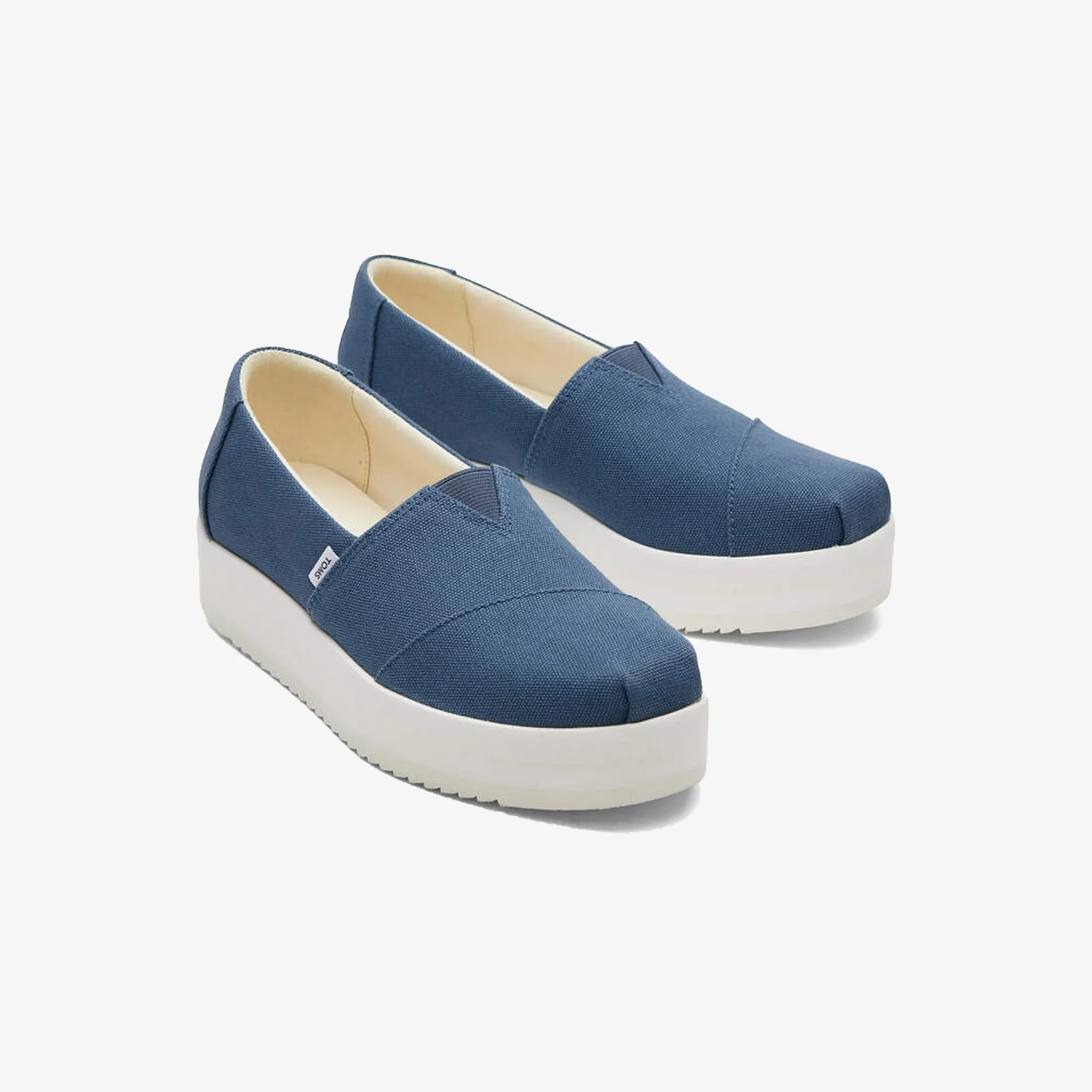 Toms | ALPARGATA MIDFORM ESPADRILLE  { BLUE