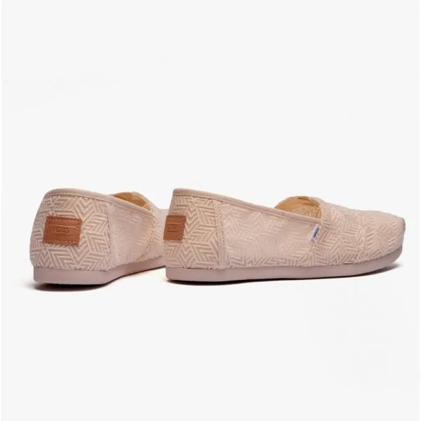 TOMS ALPARGATA Womens Geo Mosaic  Espadrille Natural