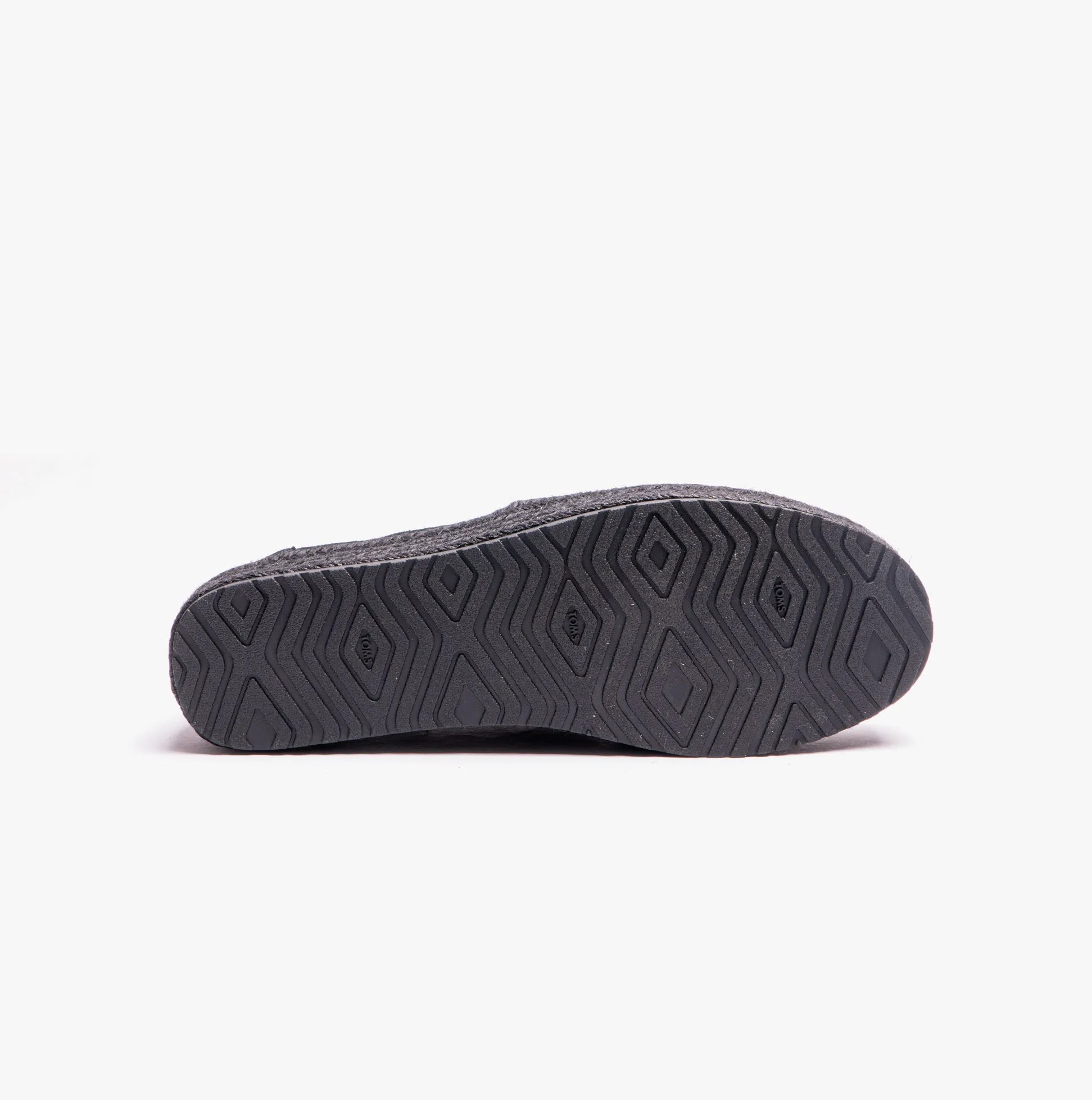 TOMS VALENCIA Womens Espadrille Black/Black
