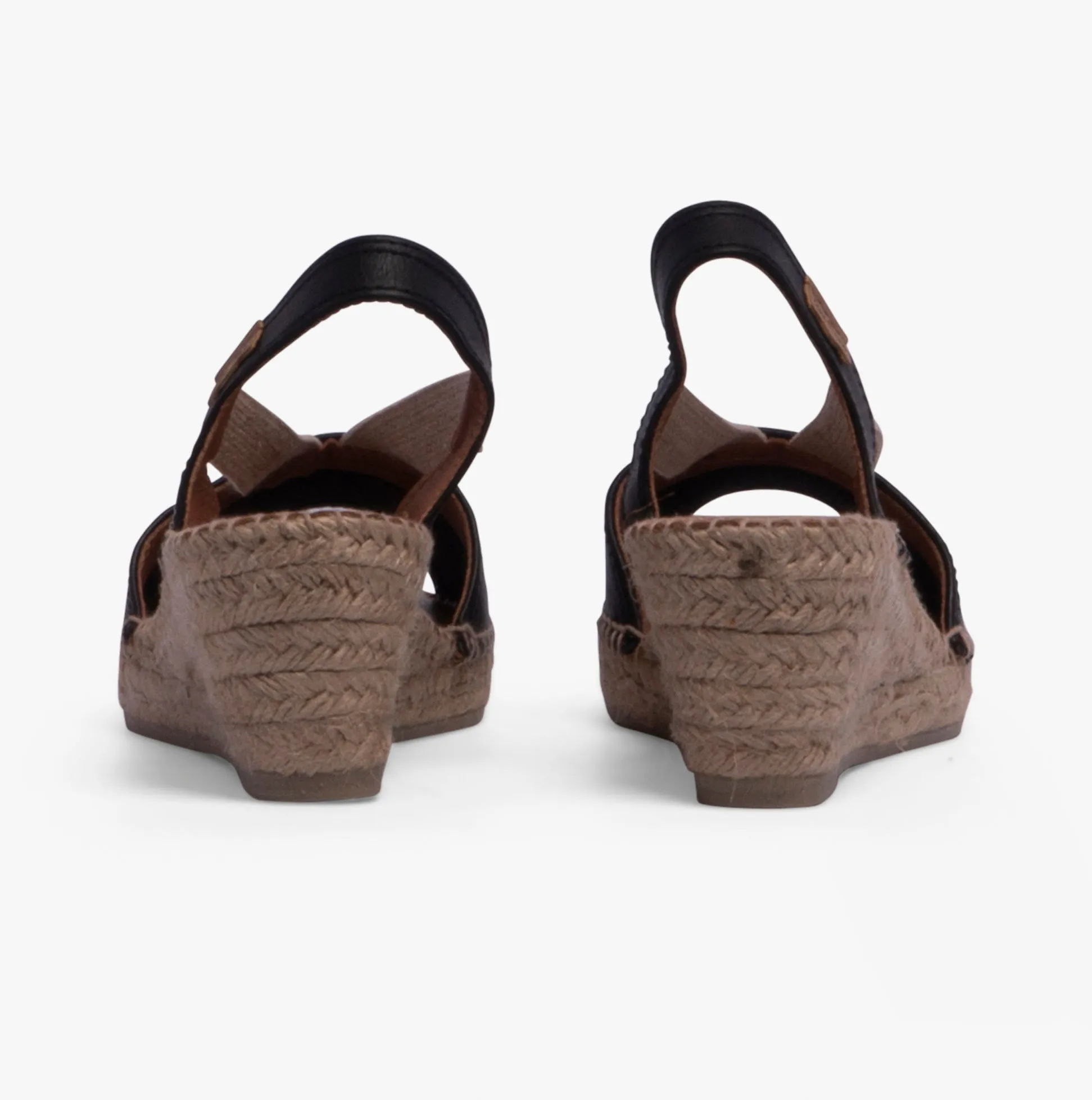 Toni Pons TEIDE-P Womens Espadrille Sandals Black