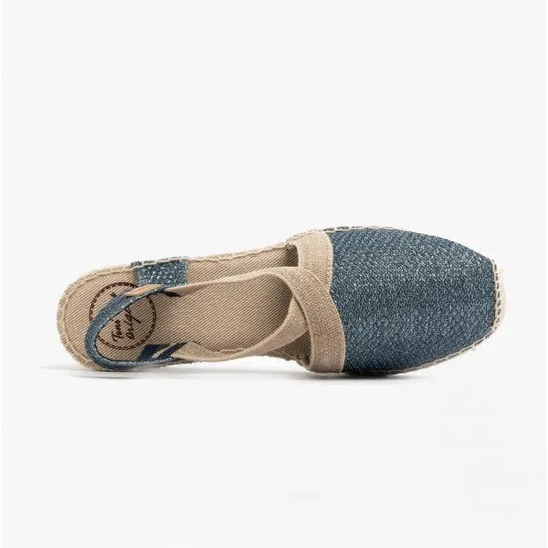 Toni Pons TRITON Womens Espadrille Sandals Navy