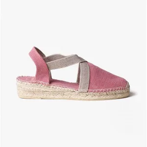 Toni Pons VERDI Womens Vegan Espadrilles Sandals Blush