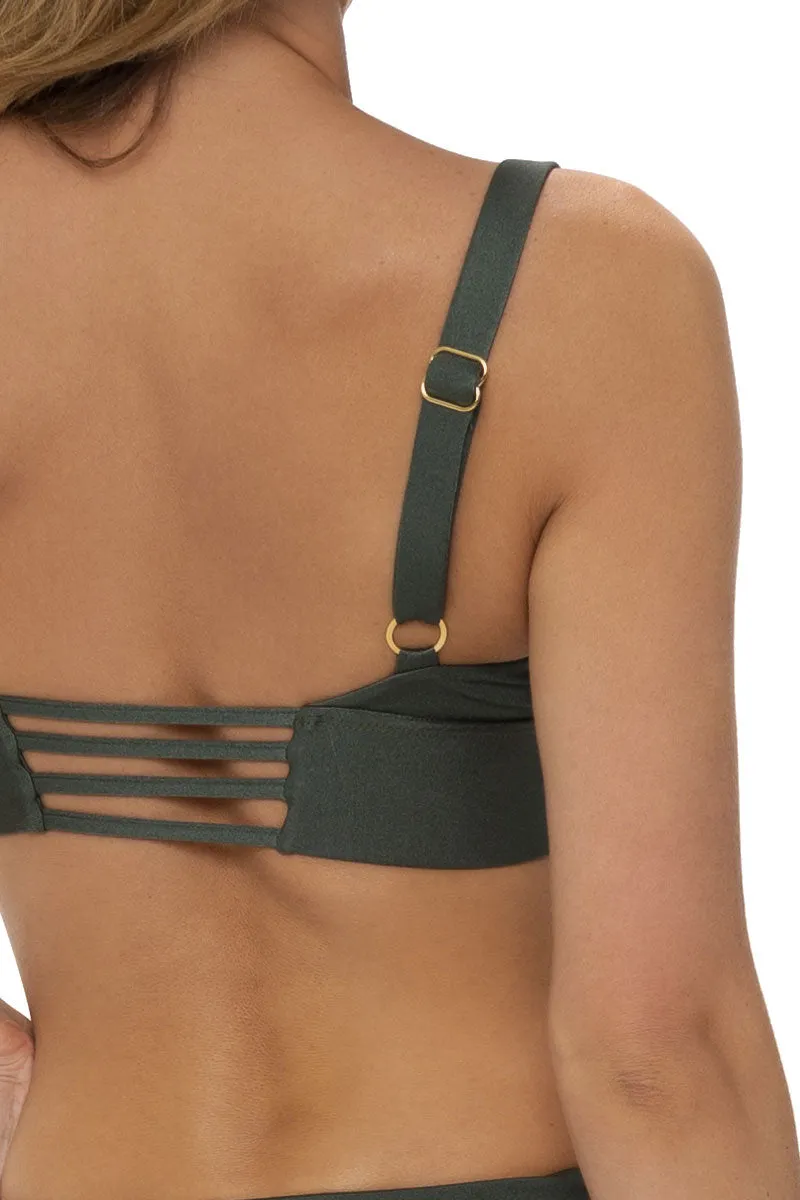 Top Halter Verde Luxury