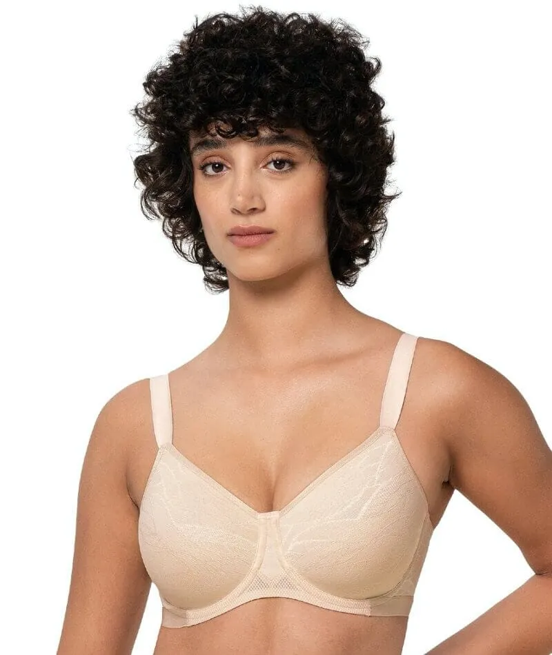 Triumph Airy Sensation Minimizer Bra - Nude Beige