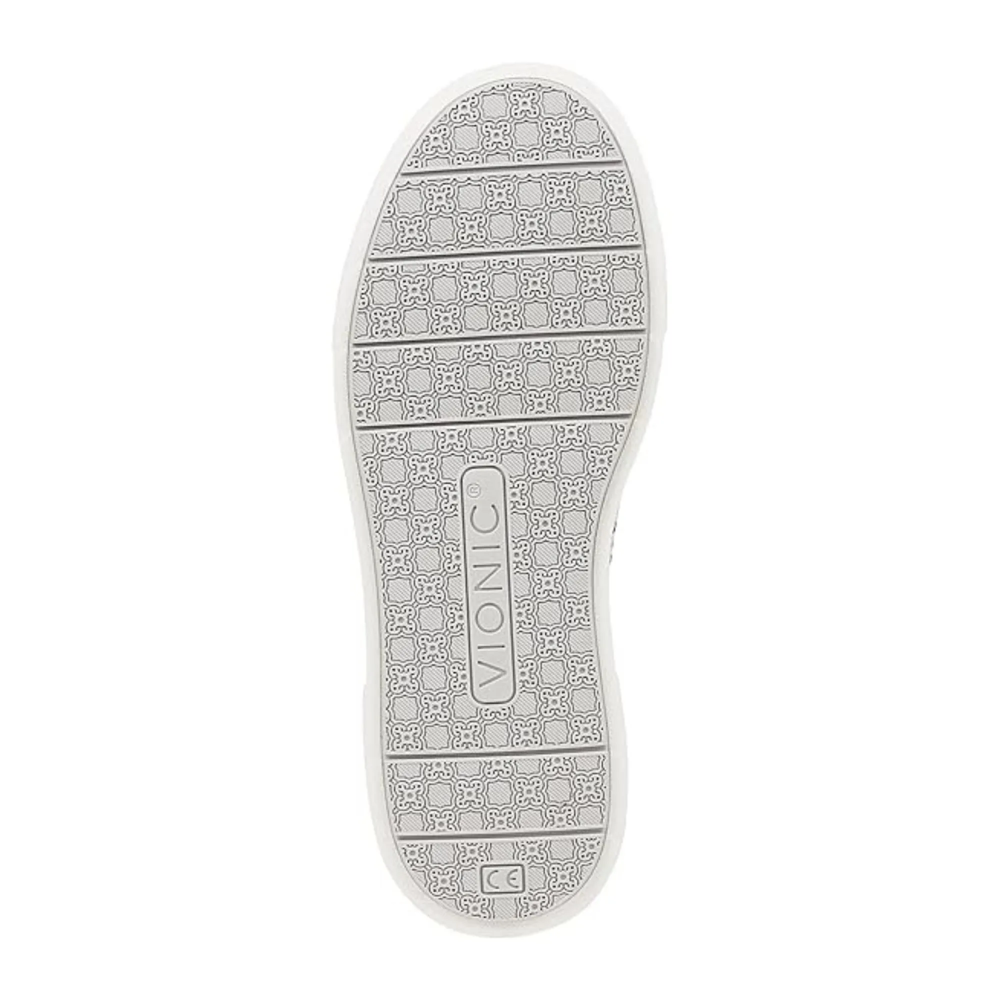 Vionic Women's Uptown Slip-ons Loafer Kimmie Perf White Leather