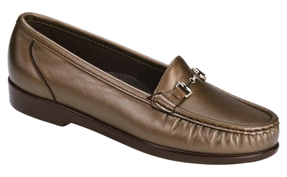 Women's Metro Slip On Loafer in Bronze